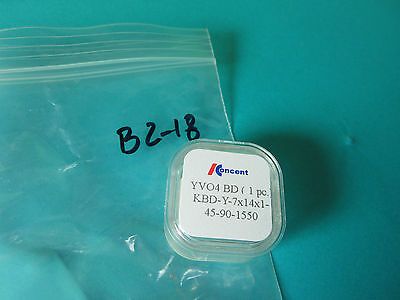 OPTICAL YVO4 VANADATE CRYSTAL DOUBLING FREQUENCY LASER OPTICS BIN#B2-18