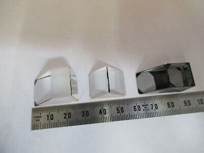 AO SPENCER LOT GLASS PRISM HEAD OPTICS MICROSCOPE PART AS PICTURED &8Y-A-92