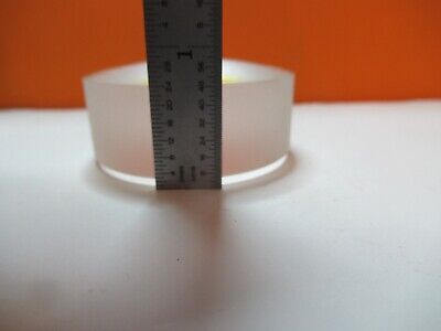 OPTICAL LARGE THICK BI CONVEX LENS OPTICS AS PICTURED &16-B-84