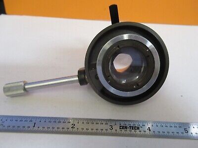 ZEISS GERMANY CONDENSER OPTICS MICROSCOPE PART AS PICTURED &11-B-10