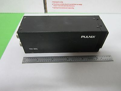 MICROSCOPE INSPECTION VIDEO CAMERA CCD PULNIX TM-845 OPTICS AS IS BIN#N4-18