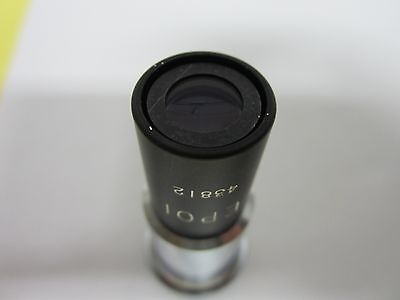 MICROSCOPE PART OBJECTIVE JAPAN EPOI 4X OPTICS AS IS BIN#H6-01