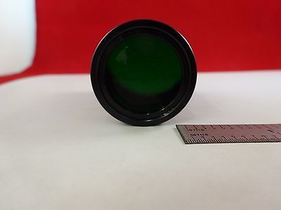 MICROSCOPE PART EYEPIECE NIKON DETECT JAPAN GREEN FILTER OPTICS AS IS BN#L3-E-24