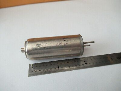 ANTIQUE RUSSIAN METAL PKG RESONATOR QUARTZ CRYSTAL FREQUENCY CONTROL F3-A-63