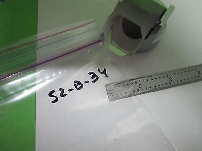 MICROSCOPE PART MOUNTED PRISM OPTICS AS IS BIN#S2-B-34