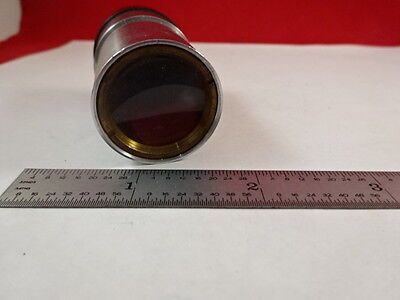 MICROSCOPE PART 5X UNKNOWN MAKER EYEPIECE OCULAR OPTICS AS IS B#N7-F-17