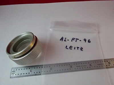 LEITZ GERMANY LENS DIFFUSER PIECE MICROSCOPE OPTICS AS IS #A1-FT-96