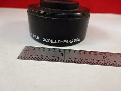 MICROSCOPE PART ILEX LENS OPTICAL OSCILLO PARAGON 56 mm OPTICS AS IS B#U8-F-14