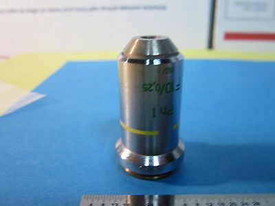 MICROSCOPE PART ZEISS GERMANY F 10X PH1 OBJECTIVE OPTICS BIN#23-77