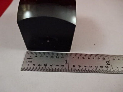 LARGE FAT THICK OPTICAL LENS PLANO CONVEX OPTICS for MICROSCOPE AS IS &33-A-49