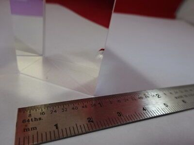 OPTICAL GLASS PRISM OPTICS AS IS &51-A-04