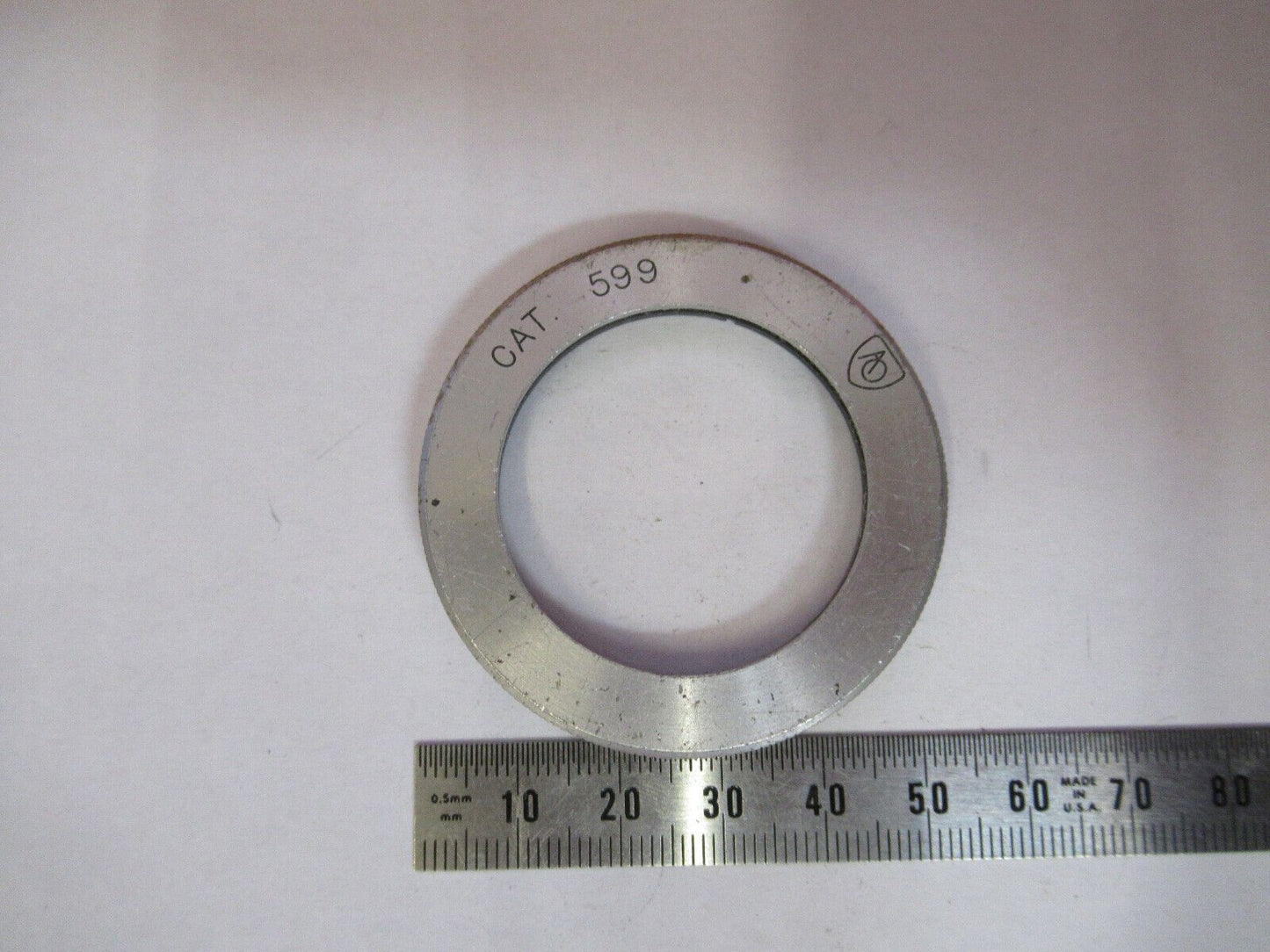 AMERICAN OPTICS AO CAT 599 LENS COVER MICROSCOPE PART AS PICTURED H9-B-01