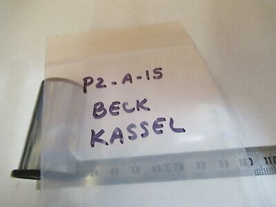 BECK & KASSEL GERMANY EYEPIECE 8X OCULAR MICROSCOPE PART AS PICTURED P2-A-15