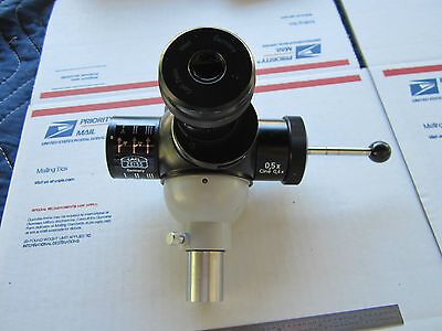 CARL ZEISS GERMANY MICROSCOPE PART  OPTICS