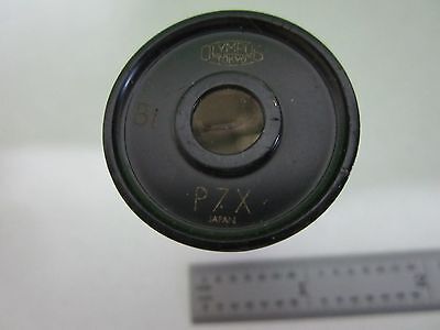 MICROSCOPE PART OLYMPUS JAPAN EYEPIECE P7X OPTICS AS IS BIN#S4-14