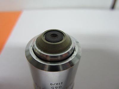 MICROSCOPE OBJECTIVE NIKON JAPAN DIC NOMARSKI 40X OPTICS BIN#B3-D-3