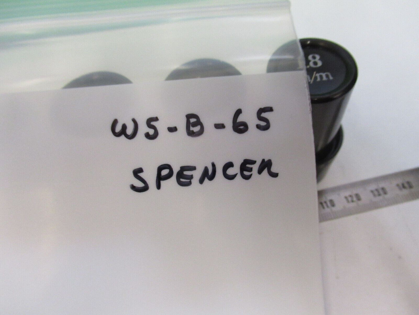 SPENCER AO LOT PLASTIC OBJECTIVE CANS MICROSCOPE PART AS PICTURED W5-B-65