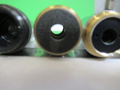 ASSORTED OBJECTIVES LENSES OPTICS LOT MICROSCOPE PART AS PICTURED Z1-A-63