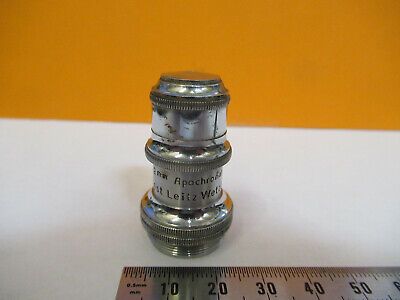 ANTIQUE ERNST LEITZ APO 2mm OBJECTIVE MICROSCOPE PART AS PICTURED &P9-A-42