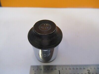 VINTAGE SPENCER AO 10X EYEPIECE OCULAR MICROSCOPE PART OPTICS AS PICTURED G1-A72