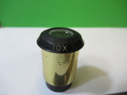 BAUSCH LOMB 10X WIDE F EYEPIECE OPTICS LENS MICROSCOPE PART AS PICTURED #22-A-29