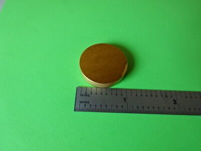 OPTICAL GOLD PLATED ROUND MIRROR OPTICS #84-A-20