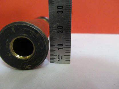 ANTIQUE BRASS EYEPIECE + TUBUS UK MADE MICROSCOPE PART AS PICTURED &Q3-B-49