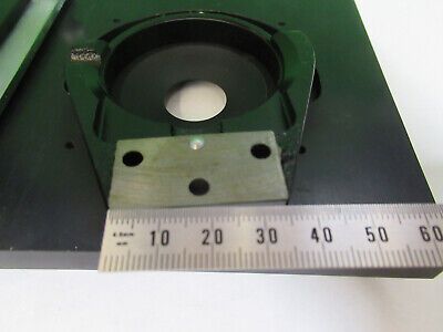 NIKON JAPAN STAGE XY TABLE  MICROSCOPE PART AS PICTURED Z9-A-77