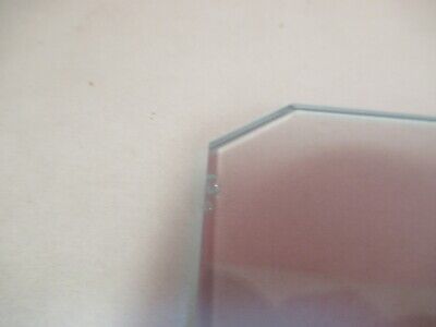 OPTICAL GLASS PLATE TRUNCATED OPTICS AS PICTURED &FT-6-70