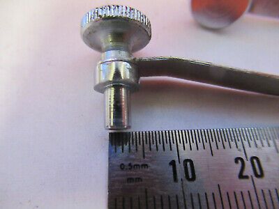 ANTIQUE WOLFE WETZLAR PAIR CLIPS MICROSCOPE PART AS PICTURED 8Y-A-25