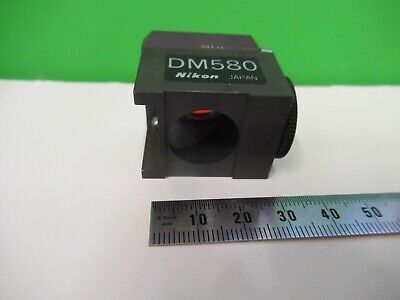 NIKON JAPAN FLUORESCENT CUBE DM580 MICROSCOPE PART OPTICS AS PICTURED &15-A-25