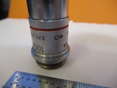 AMERICAN OPTICS AO 1024 ACHRO 100X OBJECTIVE MICROSCOPE PART AS PICTURED 1E-C-21