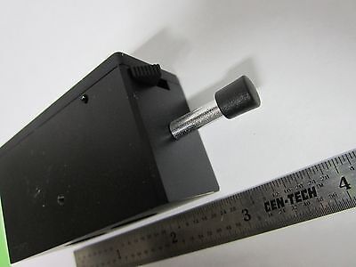 MICROSCOPE PART LEITZ INSERT VERTICAL ILLUMINATOR 563346 OPTICS BIN#F2-12