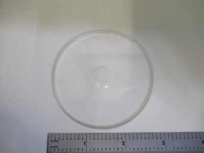 OPTICAL BK7 GLASS LENS PLANO CONVEX on center LASER OPTICS AS PICTURED &58-B-16