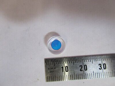 OPTICAL HP FUSED SILICA COATED 633nm LENS LASER OPTICS AS PICTURED &P6-A-76