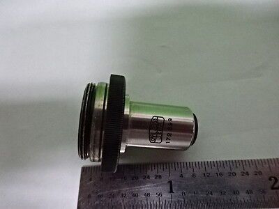 MICROSCOPE PART VINTAGE OBJECTIVE CARL ZEISS GERMANY JENA OPTICS AS IS B2-M-03