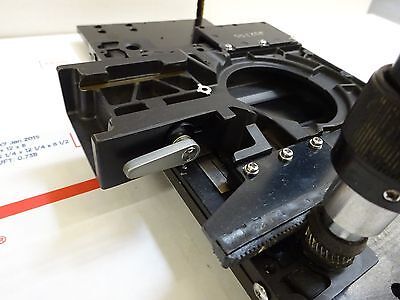 OLYMPUS MICROSCOPE STAGE TABLE PART &IL-3-D1