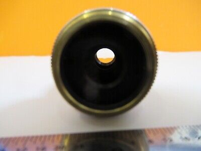 VICKERS UK ENGLAND OBJECTIVE 10X OPTICS MICROSCOPE PART AS PICTURED #1E-C-09