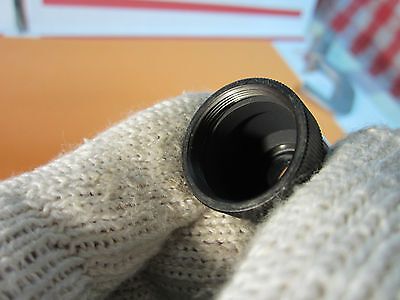 MICROSCOPE PART OBJECTIVE VINTAGE CARL ZEISS 4.7X + CAN GERMANY OPTICS BIN#21