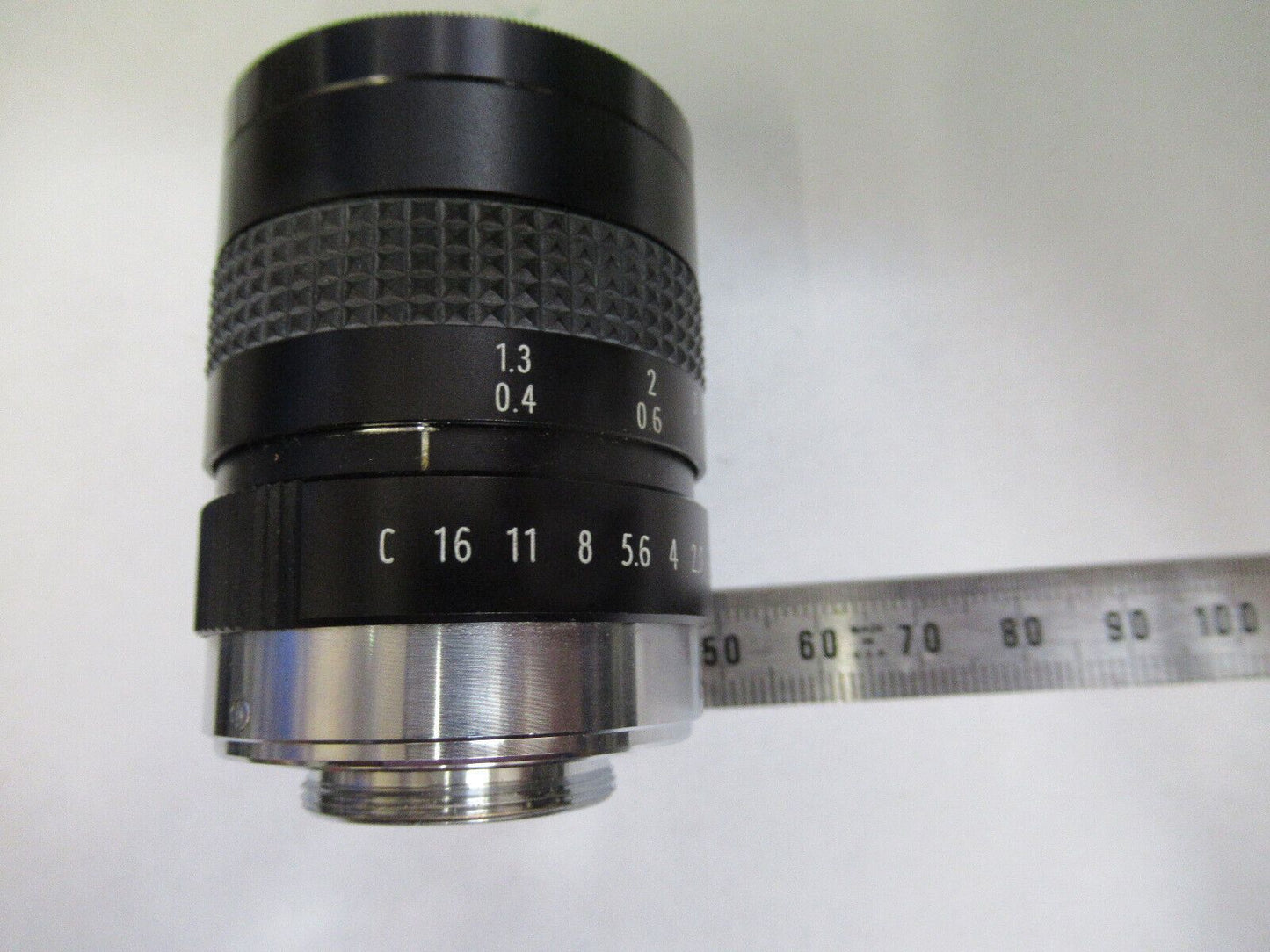 OPTICAL TV LENS COMPUTAR VIDEO INSPECTION MICROSCOPE OPTICS AS PICTURED G2-A-123