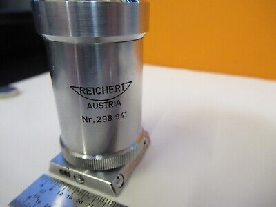 REICHERT AUSTRIA OBJECTIVE 77 /190 DIC OPT MICROSCOPE PART AS PICTURED &W2-B-48