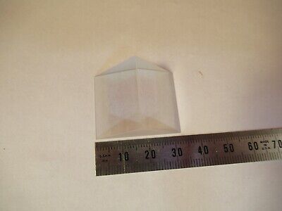 OPTICAL MIL SPEC GLASS PRISM LASER OPTICS AS PICTURED &13-A-45