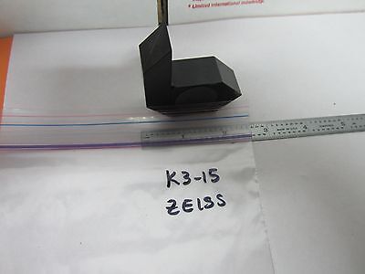 OPTICAL ZEISS GERMANY TRUNCATED PRISM ASSEMBLY PART MICROSCOPE OPTICS BIN#K3-15