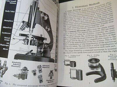 LOT BOOKLET ANTIQUE AO SPENCER BAUSCH LOMB MICROSCOPE PART AS PICTURED W3-B-54