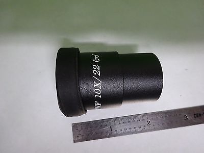 MICROSCOPE PART EYEPIECE OCULAR AMSCOPE WF 10X/22 NEW OPTICS AS IS BIN#72-M-11