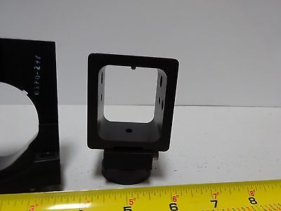 OPTICAL FIXTURES HOLDERS FOR LASER OPTICS LENSES MIRRORS ETC AS IS BIN#TC-4-1-D