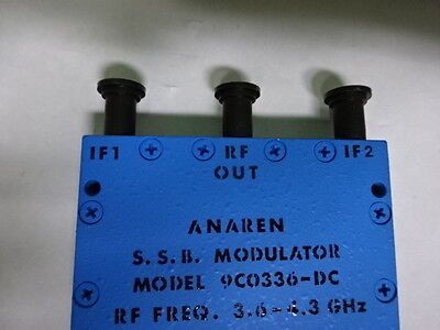 ANAREN MIL SPEC MODULATOR RF MICROWAVE FREQUENCY GHz BIN#8M-C-04