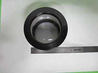 MICROSCOPE PART LARGE LENS FOCUSING OPTICS AS IS BIN#V2-24