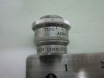 OPTICAL LENS WOLLENSAK REVERE OBJECTIVE OPTICS AS IS BIN#65-39