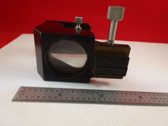 MICROSCOPE PART BRASS HOLDER ATTACHMENT UNKNOWN APPLICATION AS IS #Z4-A-24